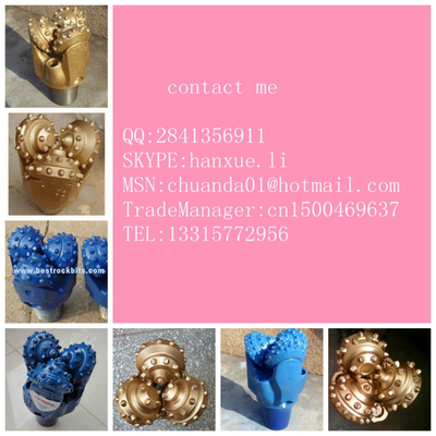 API China Tricone Rock Bit Drag Bits для добычи полезных ископаемых и бурения камней, которые в горячей продаже поставщик