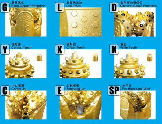 API China Hot Sold Kingdream Tricone Rock Bit для бурения отверстия поставщик