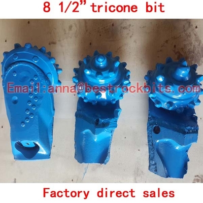 API Single Cone Bits/ Tricone Cutters /8 1/2&quot;IADC537Tricone Cutter Bit для открывателя отверстий поставщик