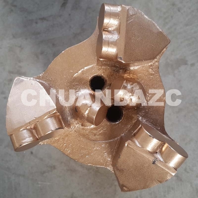 Горячая продажа 3 буровые бури 98mmPDC Drag Bit ((Blade Bit) / 3 Wings Drag Drill для буровых бурок с нефтяными скважинами Добыча полезных ископаемых поставщик